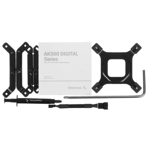 DEEPCOOL Кулер для процессора DEEPCOOL AK500 DIGITAL [R-AK500-BKADMN-G] черный, фото 10