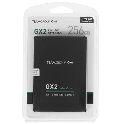 Team Group 256 ГБ 2.5" SATA накопитель TEAMGROUP GX2 [T253X2256G0C101]