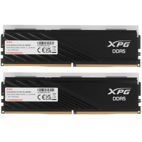 XPG (ADATA) Оперативная память ADATA XPG Lancer Blade RGB [AX5U6000C3016G-DTLABRBK] 32 ГБ, фото 3