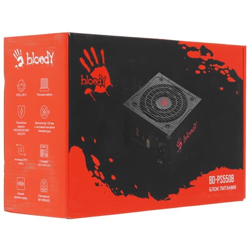 Блок питания A4Tech Bloody BD-PS550B  черный thumb 9