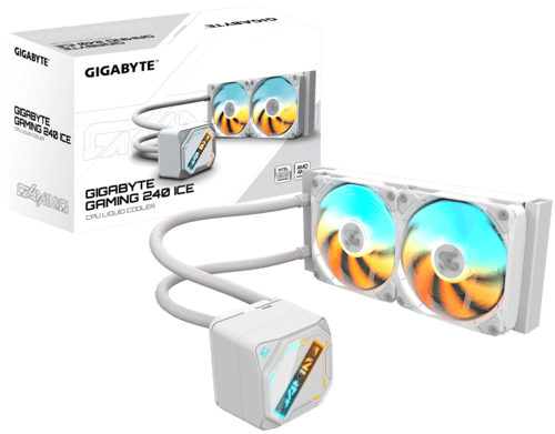 Система охлаждения GIGABYTE GAMING 240 ICE  белая thumb 14