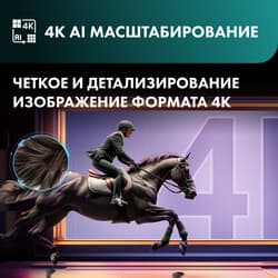 Hisense 55" (139 см) Телевизор Hisense 55E7Q PRO черный, фото 16