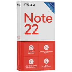 Meizu 6.78" Смартфон Meizu Note 22 256 ГБ черный, фото 12