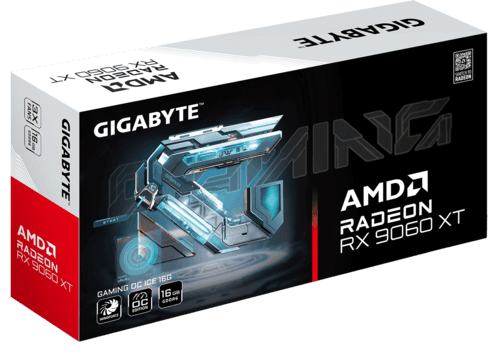 GIGABYTE Видеокарта GIGABYTE AMD Radeon RX 9060 XT GAMING OC ICE [GV-R906XGAMINGOCICE-16GD], фото 19