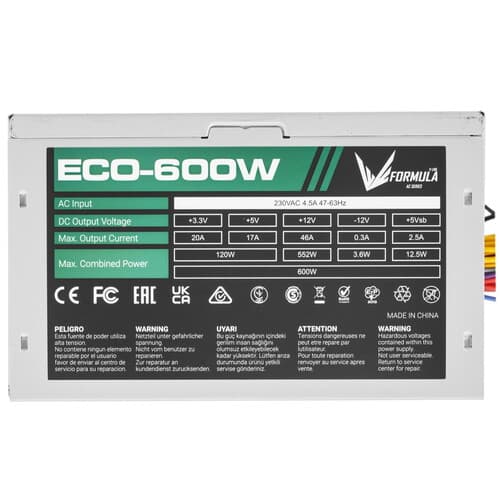 Блок питания Formula ECO-600W  серый thumb 4
