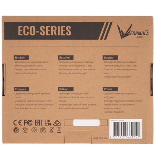 Блок питания Formula ECO-600W  серый thumb 8