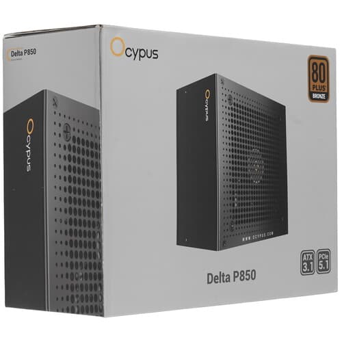 Блок питания Ocypus Delta P850 [Delta-P850-B1FDBK024X-EU] черный thumb 7