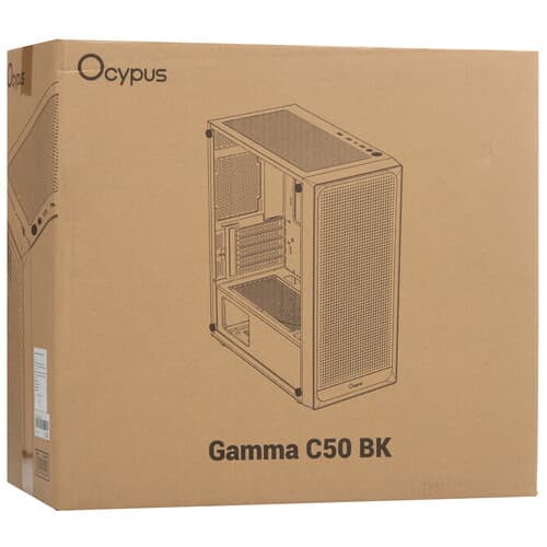 Корпус Ocypus Gamma C50 [Gamma-C50-BKG000XX-GL] черный thumb 14