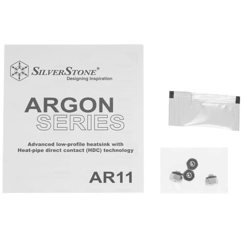 Кулер для процессора SilverStone Argon AR11 [G530AR11115X020] черный thumb 6