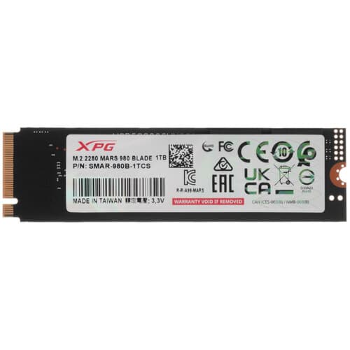 1000 ГБ M.2 NVMe накопитель ADATA XPG MARS 980 BLADE [SMAR-980B-1TCS] thumb 1