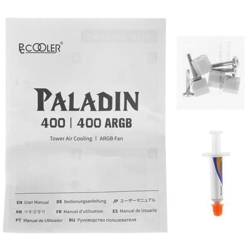 PCCooler Кулер для процессора PCCooler Paladin 400 ARGB [GI-Paladin 400 ARGB] черный, фото 11