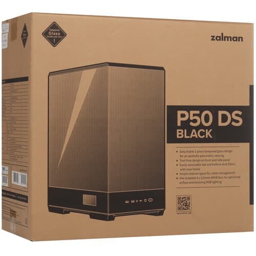 Корпус ZALMAN P50 DS [P50 DS Black] черный thumb 16