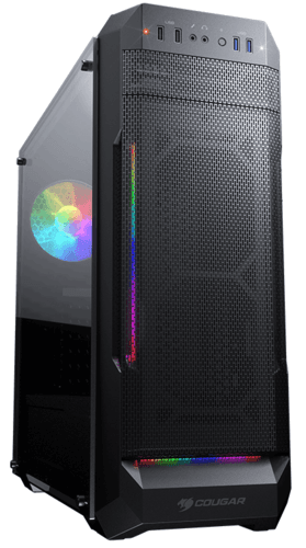 Корпус Cougar MX331 Mesh-G [385NC20.0002] черный thumb 1
