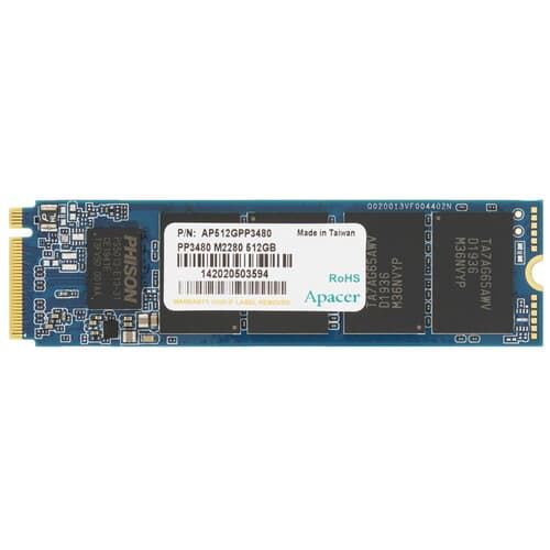 512 ГБ M.2 NVMe накопитель Apacer PP3480 [AP512GPP3480-R] thumb 1