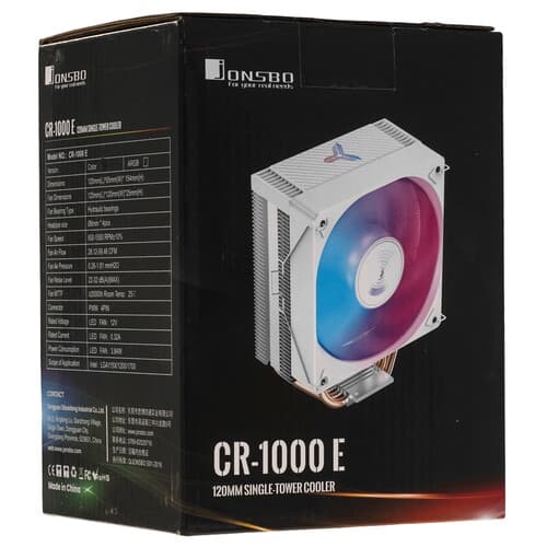 JONSBO Кулер для процессора JONSBO CR-1000E [CR-1000E Black] черный, фото 13