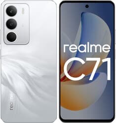 realme 6.67" Смартфон realme C71 256 ГБ белый, фото 13