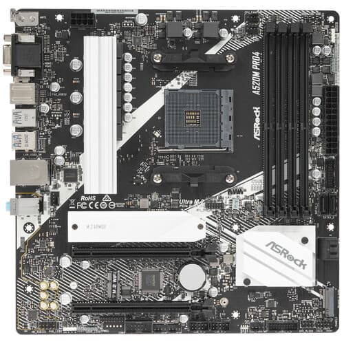 Материнская плата ASRock A520M Pro4 thumb 1