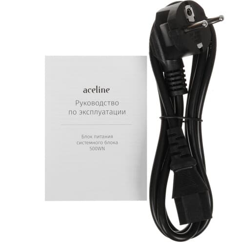 Блок питания Aceline 500WN  черный thumb 6