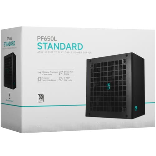 Блок питания DEEPCOOL GamerStorm PF650L [R-PF650L-HE0B-WGEU] черный thumb 8