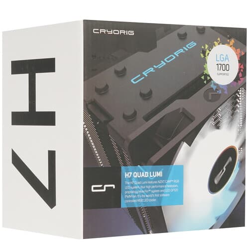 Cryorig Кулер для процессора Cryorig H7 Quad Lumi [CR-H7QLA] черный, фото 11