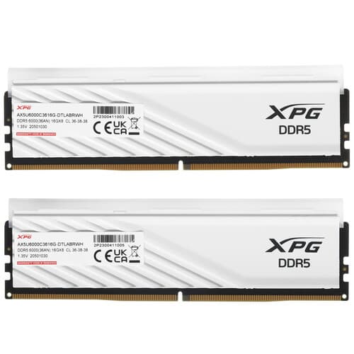 XPG (ADATA) Оперативная память ADATA XPG Lancer Blade RGB [AX5U6000C3616G-DTLABRWH] 32 ГБ, фото 3