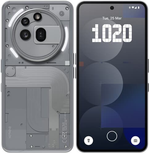 Nothing 6.77" Смартфон Nothing Phone 3A Pro 256 ГБ серый
