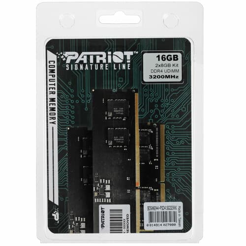 Patriot Memory Оперативная память Patriot Signature Line [PSD416G3200K] 16 ГБ, фото 3