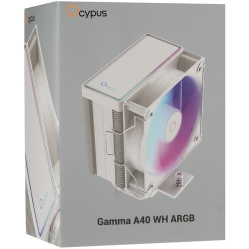 Ocypus Кулер для процессора Ocypus Gamma A40 WH ARGB [Gamma-A40-WH1AAWN00X-GL] белый, фото 12
