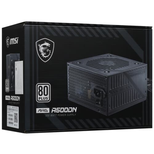 Блок питания MSI MAG A500DN [306-7ZP6A11-809] черный thumb 8
