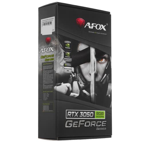 AFOX Видеокарта AFOX GeForce RTX 3050 [AF3050-8GD6H4-V6], фото 9