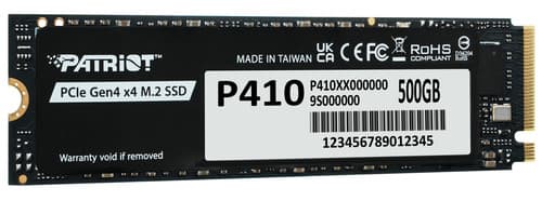 500 ГБ M.2 NVMe накопитель Patriot P410 [P410P500GM28H] thumb 4