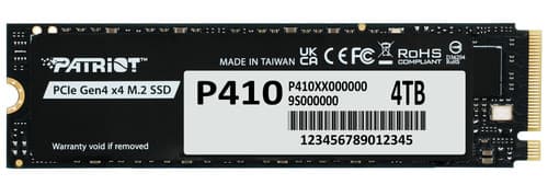 4000 ГБ M.2 NVMe накопитель Patriot P410 [P410P4TBM28H] thumb 3
