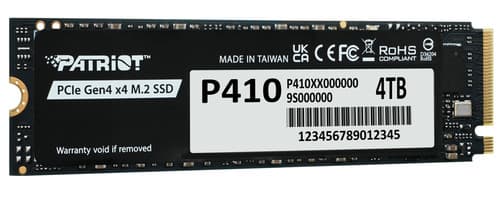 4000 ГБ M.2 NVMe накопитель Patriot P410 [P410P4TBM28H] thumb 4
