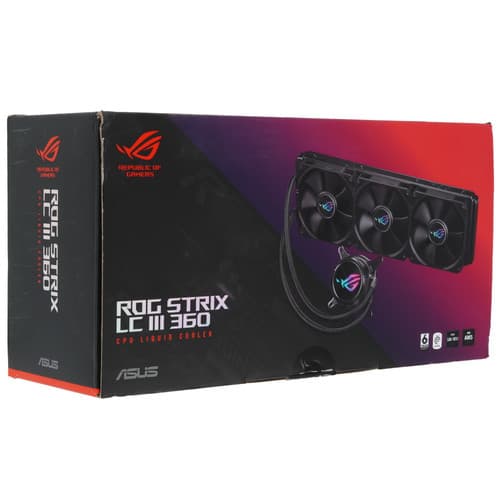 Система охлаждения ASUS ROG Strix LC III 360 черная thumb 11