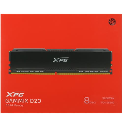 XPG (ADATA) Оперативная память ADATA XPG GAMMIX D20 [AX4U32008G16A-DCBK20] 16 ГБ, фото 4