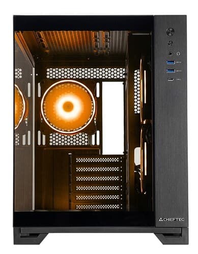 Корпус Chieftec VISIO GM-30B-TG-OP  черный thumb 2