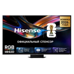Hisense 85" (216 см) Телевизор Hisense 85UR9S черный, фото 11