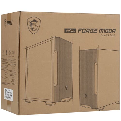 Корпус MSI MAG FORGE M100A [306-7G20A21-809] черный thumb 15