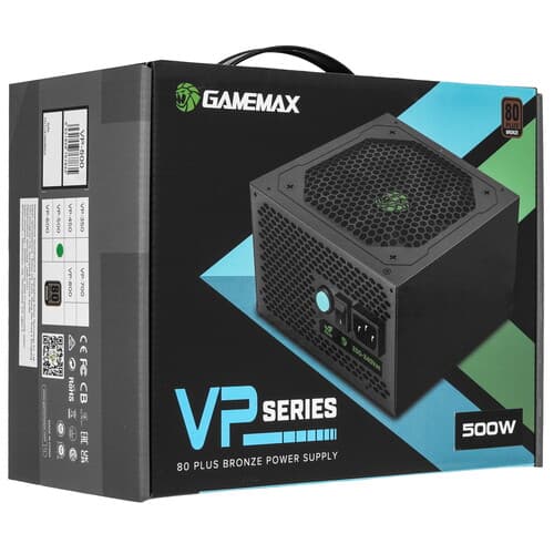 Блок питания GameMax VP-500  черный thumb 9