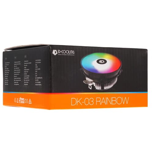 ID-Cooling Кулер для процессора ID-COOLING DK-03 RAINBOW  черный, фото 8
