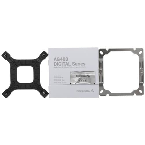 DEEPCOOL Кулер для процессора DEEPCOOL AG400 DIGITAL WH ARGB [R-AG400-WHADMN-G-1] белый, фото 10