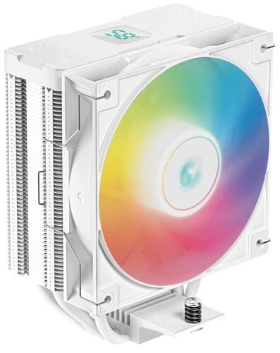 DEEPCOOL Кулер для процессора DEEPCOOL AG400 DIGITAL WH ARGB [R-AG400-WHADMN-G-1] белый