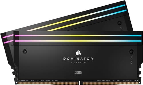Corsair Оперативная память Corsair DOMINATOR TITANIUM RGB [CMP64GX5M2B6000C30] 64 ГБ