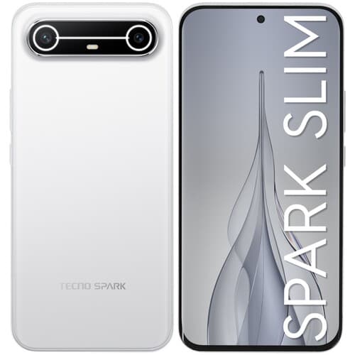 Tecno 6.78" Смартфон Tecno SPARK Slim 256 ГБ белый