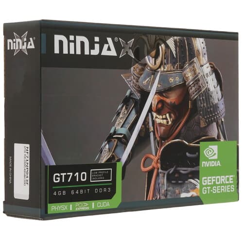 Sinotex Видеокарта Sinotex GeForce GT 710 Ninja [NF71NP043F], фото 9