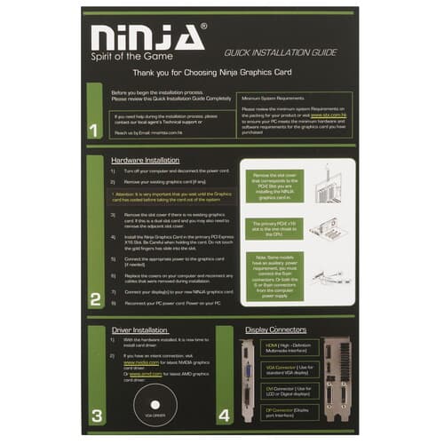 Sinotex Видеокарта Sinotex GeForce GT 710 Ninja [NF71NP043F], фото 8