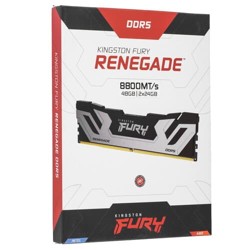 Kingston FURY Оперативная память Kingston FURY Renegade Silver [KF588CU42RSK2-48] 48 ГБ, фото 3