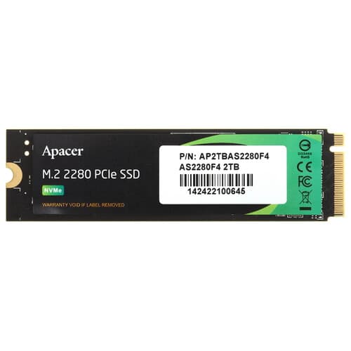 2000 ГБ M.2 NVMe накопитель Apacer AS2280F4 [AP2TBAS2280F4-1] thumb 1