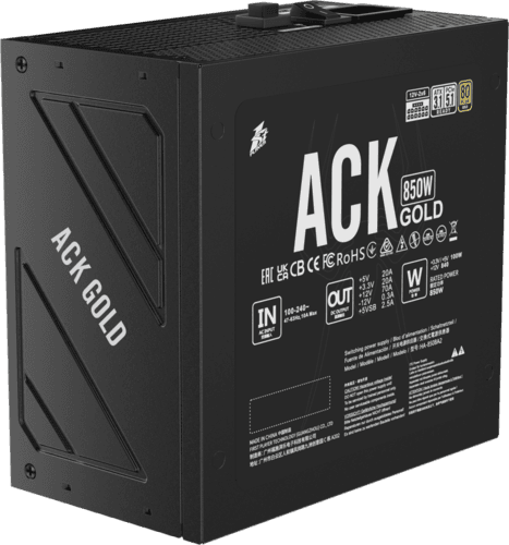 Блок питания 1STPLAYER ACK GOLD [HA-850BA2-BK] черный thumb 15
