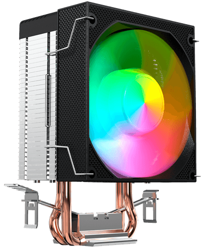 ZONE 51 Кулер для процессора ZONE 51 STREAM AIR 120W FRGB [Z51STRA12A] черный, фото 13
